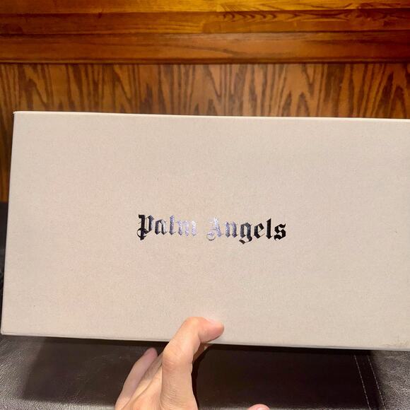 Palm Angels Men's Multicolor Low Top Canvas Scarpa Flame Shoes - Size 41 NWOT - Picture 12 of 12